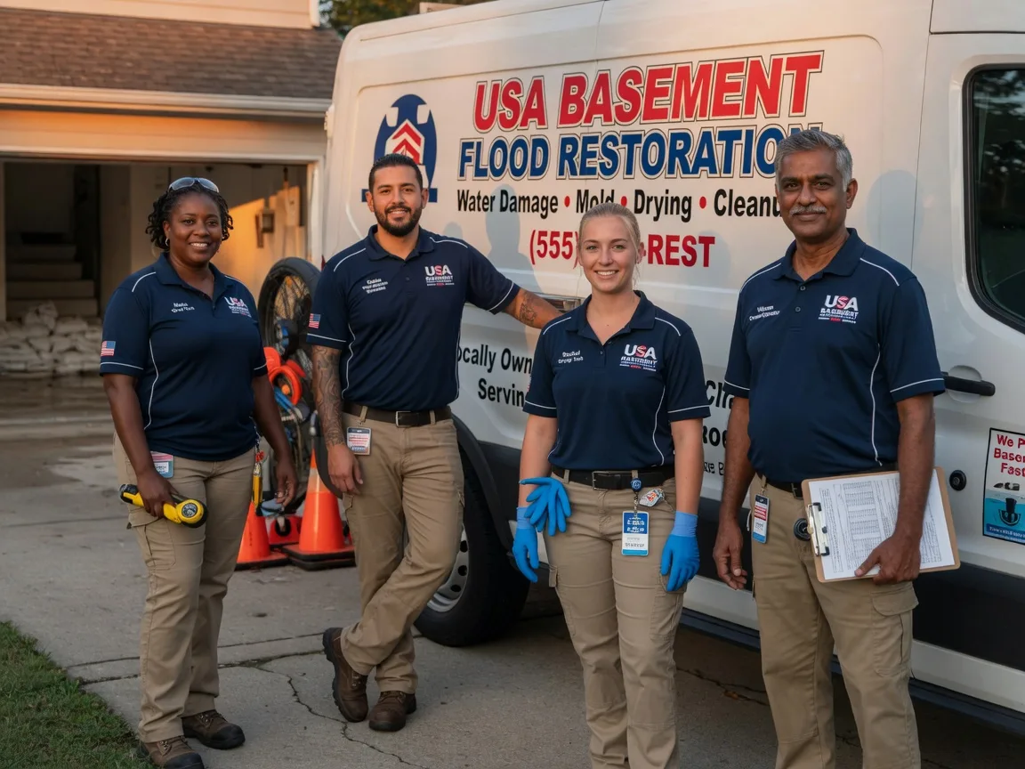 Basement Flood Cleanup company in Hertel, WI